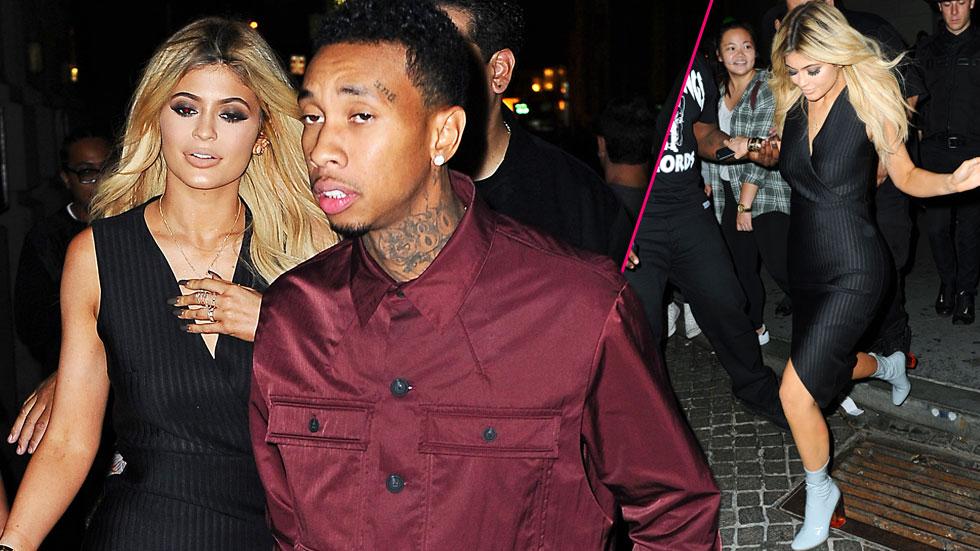 Kylie jenner tyga dinner date nyc black chyna feud