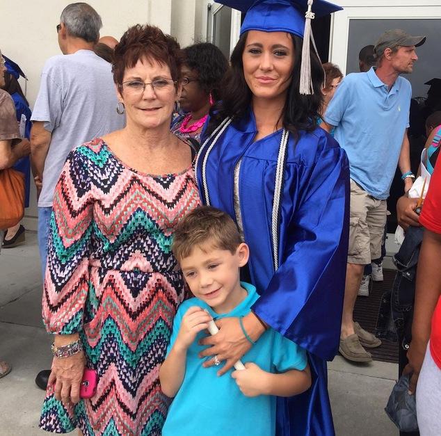 Jenelle evans graduation 00