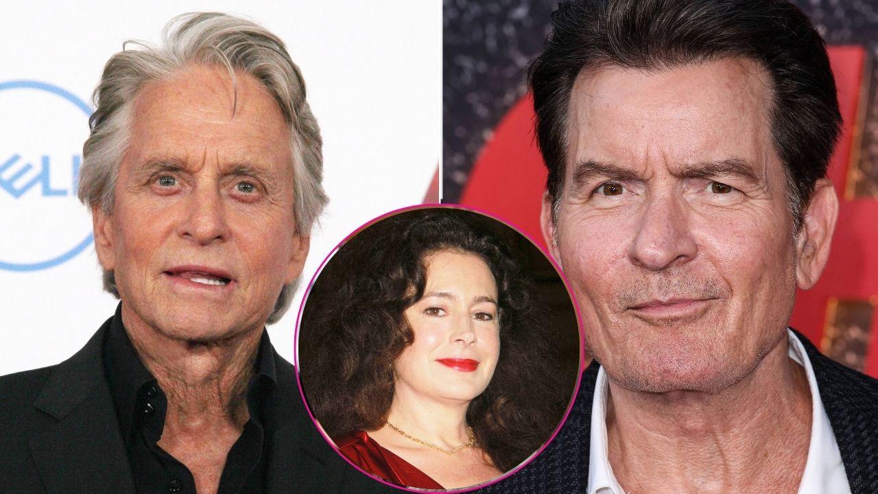 Image of Michael Douglas, Charlie Sheen, Sean Young