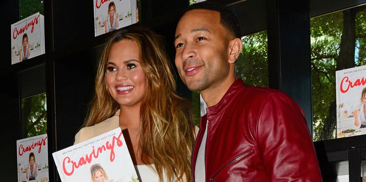 Chrissy Teigen Book Signing for her cookbook ‘Cravings’ **USA ONLY**