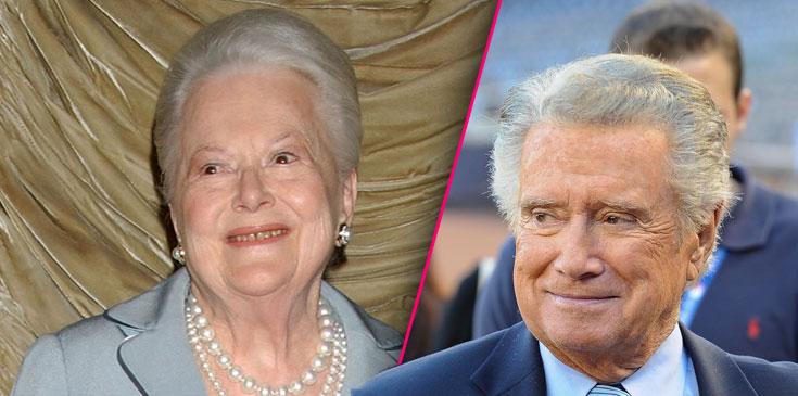 //Regis Philbin Olivia de Havilland remembering rip pp