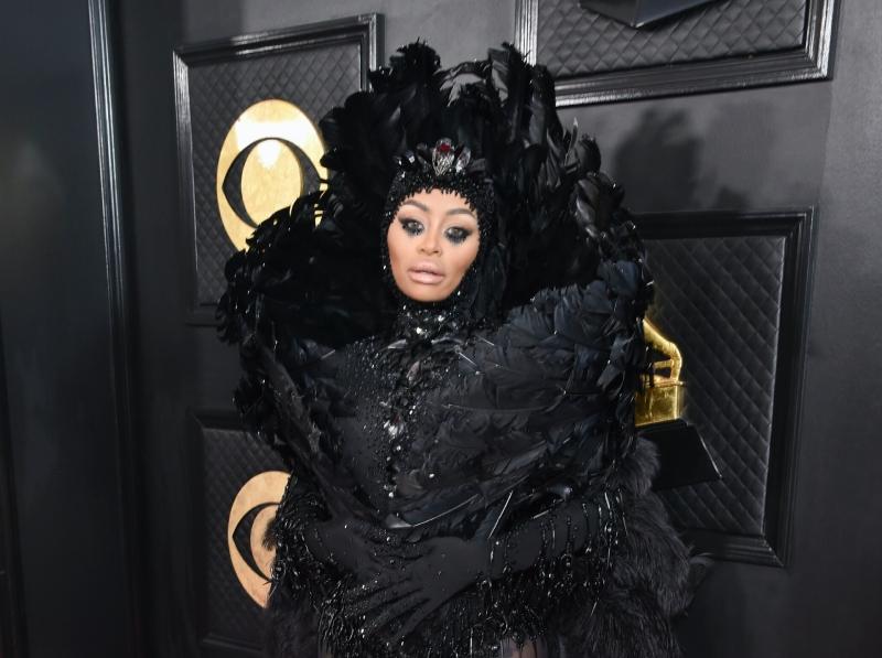 Blac Chyna Makes Rare Red Carpet Appearance At 2023 Grammy Awards