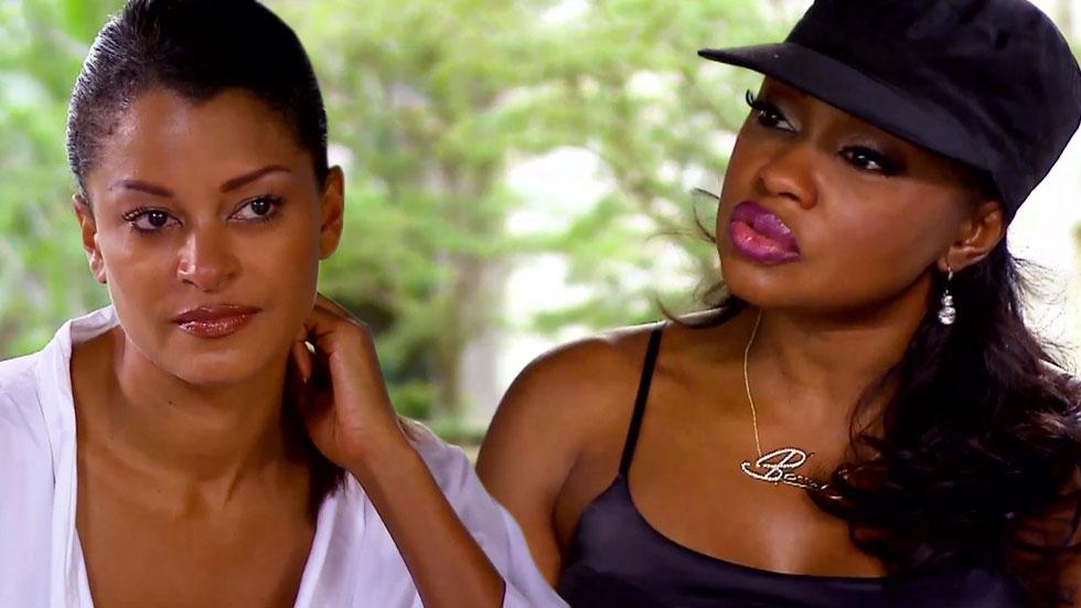 Claudia jordan phaedra parks discuss divorce