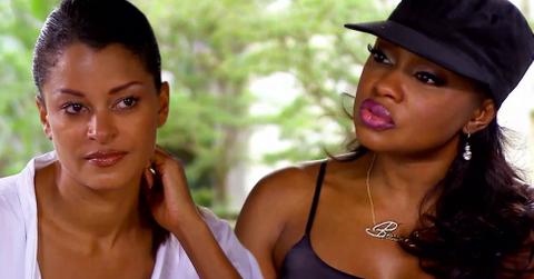Claudia jordan phaedra parks discuss divorce