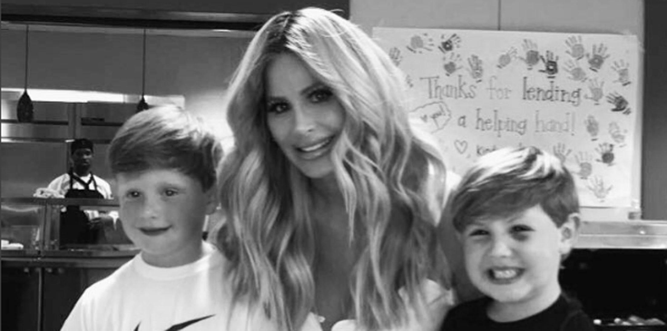 Kim Zolciak Son Kash Dog Attack Photo Long