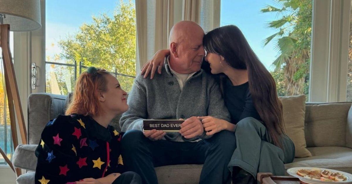 bruce willis daughters thanksgiving