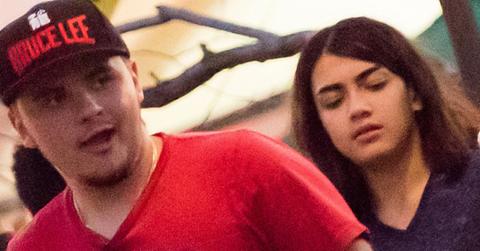 *EXCLUSIVE* Blanket Jackson sports a new haircut while out with older brother Prince