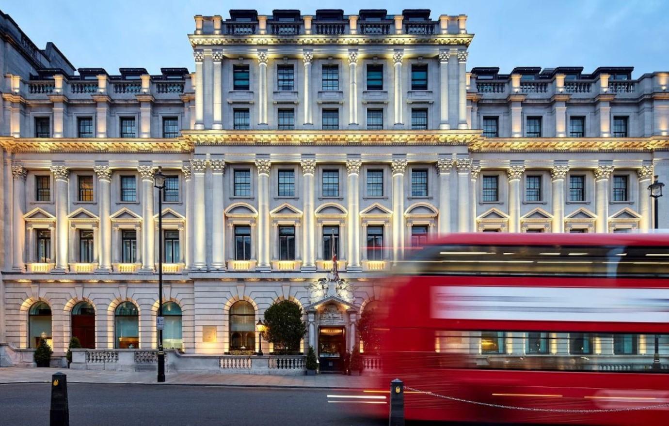 The exterior of Sofitel St James, London.