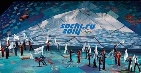 Sochi olympics opening ceremony