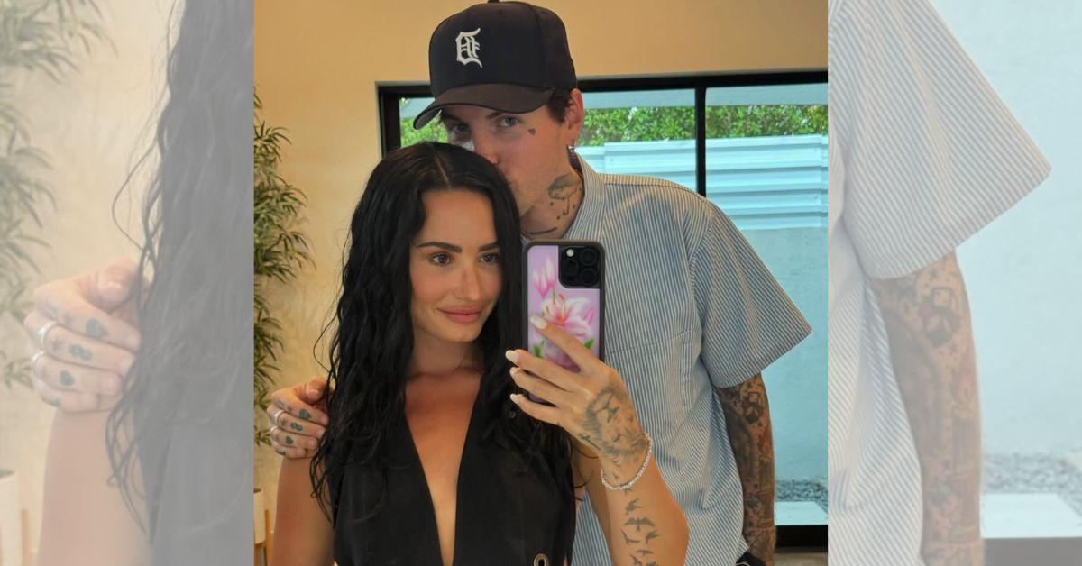 photo of Demi Lovato and Jordan Lutes married in May