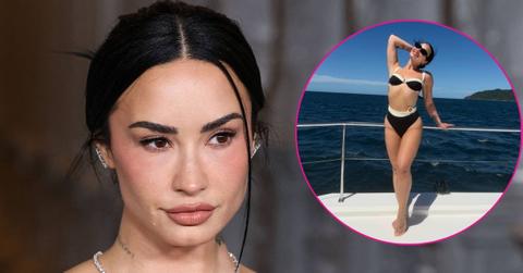 demi lovato bikini vacation photos