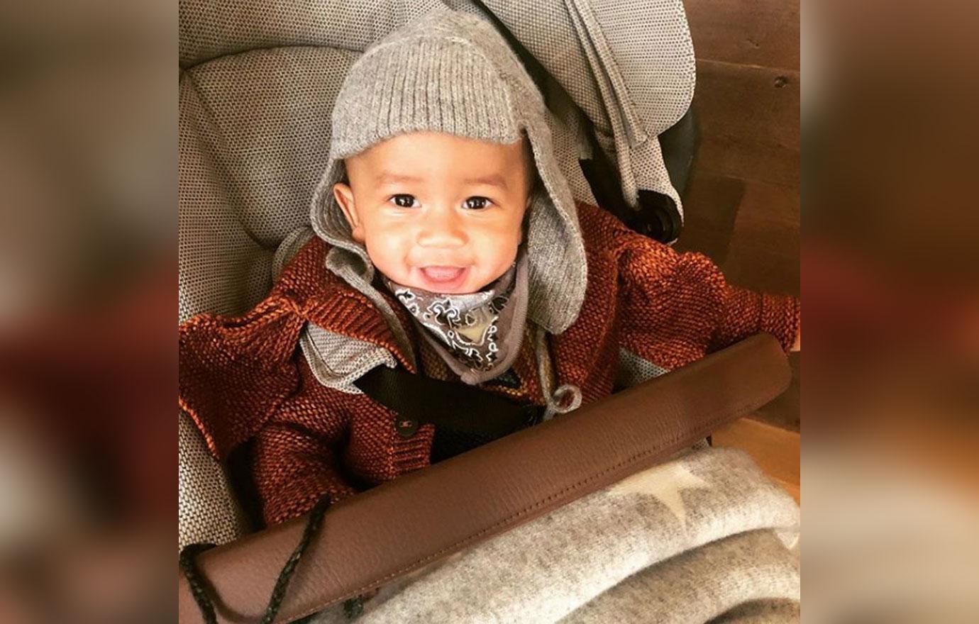 Chrissy Teigen Reveals That Her Son Miles Needs To Wear Special Helmet(02)