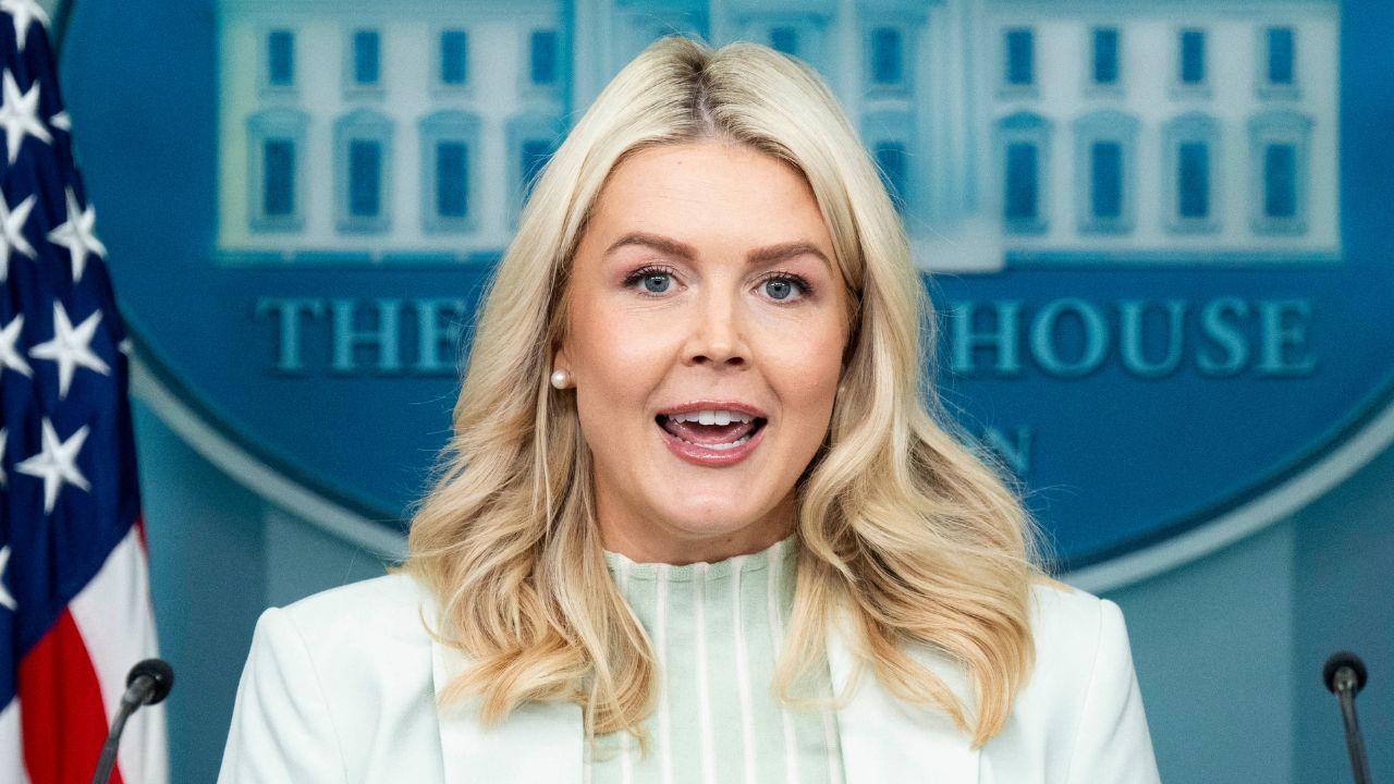Image of Alina Habba publicly praised Karoline Leavitt following her decision to leave the press secretary role.