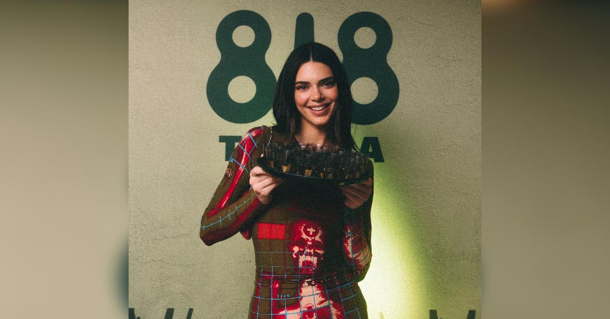 Kendall Jenner Puts On Brave Face After 818 Tequila Brand Gets Sued.