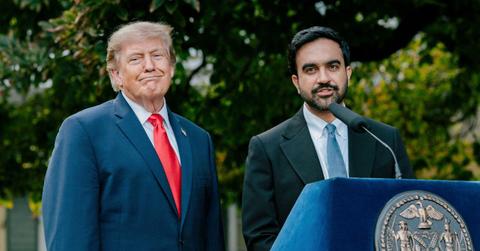 image of Donald Trump and Zohran Mamdani