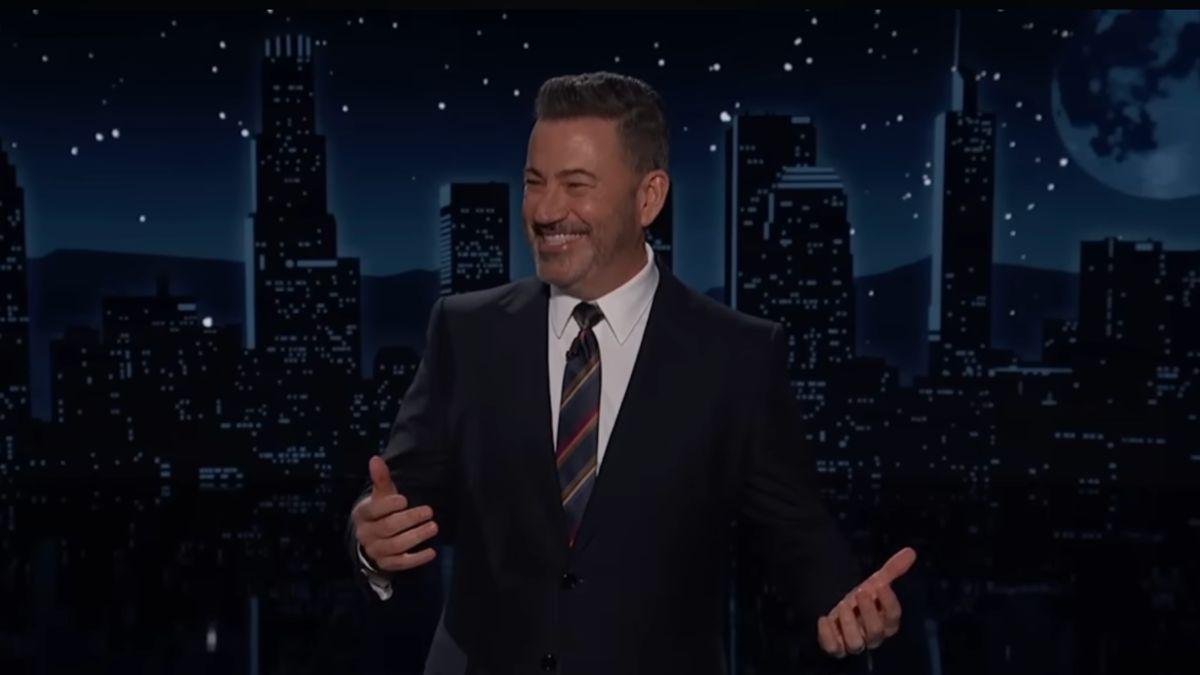 Image of Jimmy Kimmel fired back on-air insults.