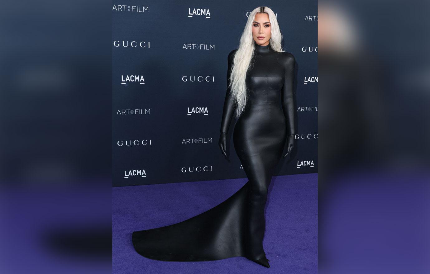 Kim Kardashian Rocks Balenciaga On The Red Carpet Amid Romance Rumors