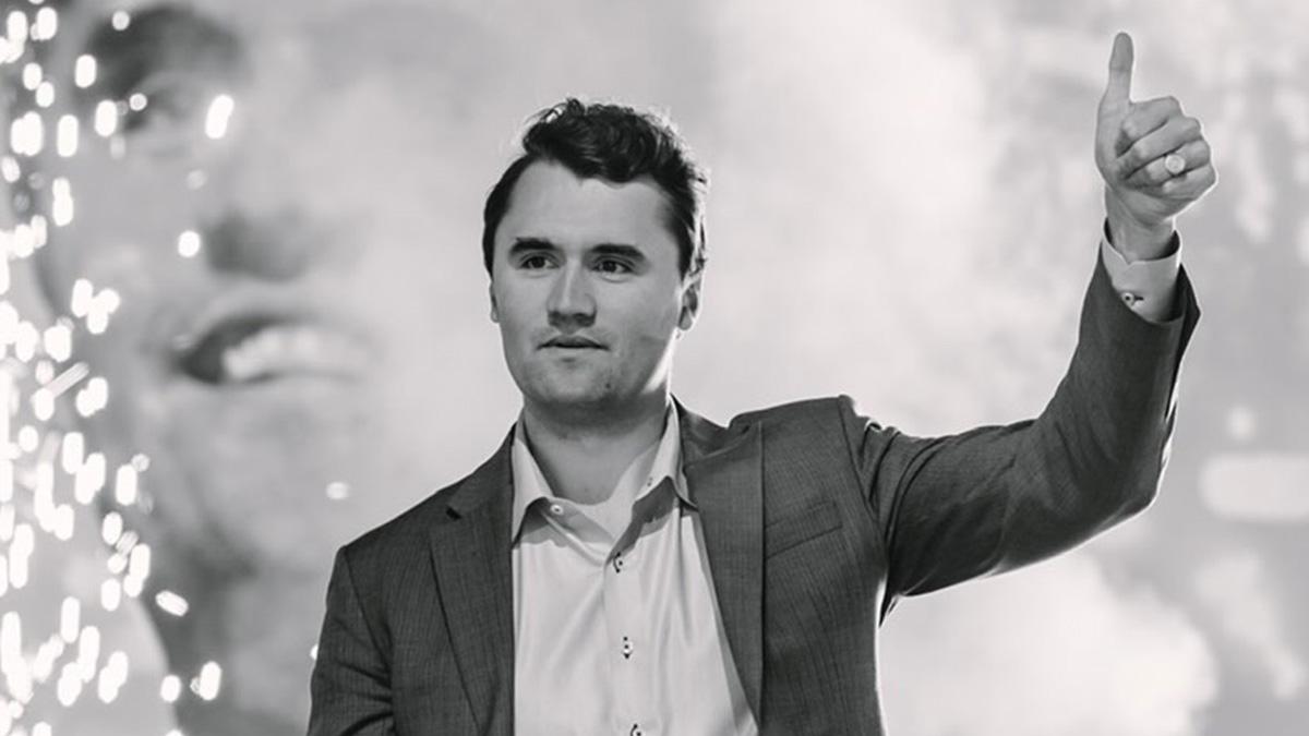 Photo of Charlie Kirk was assassinated in September 2025 while at a speaking event for his Turning Point USA organization.