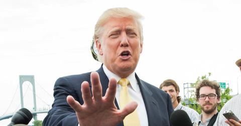 donald trump childlike set the apprentice