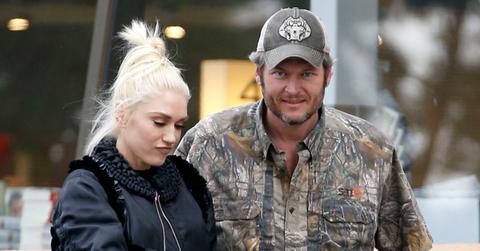 EXCLUSIVE: **PREMIUM RATES APPLY** Gwen Stefani and Blake Shelton go grocery shopping after returning from Nashville **PREMIUM RATES APPLY**