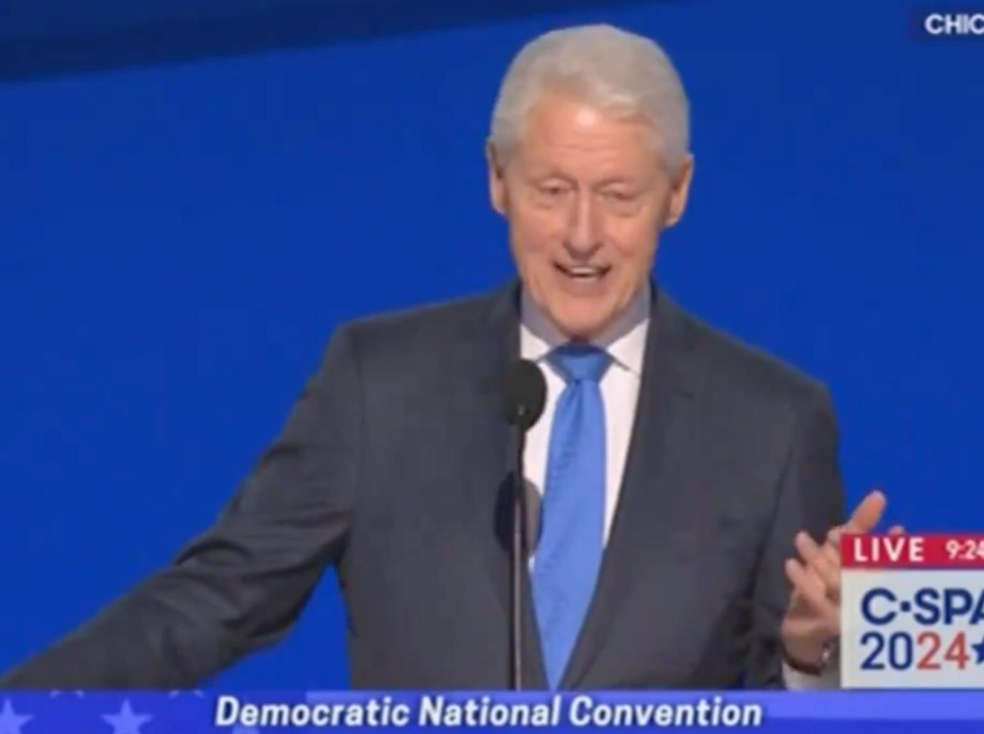 Bill Clinton Takes Jab At Donald Trump's Age During DNC: Watch