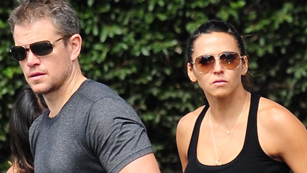 Matt damon date wife luciana barroso