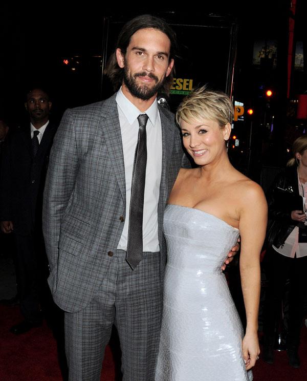 Kaley Cuoco Ryan Divorce rumors kissing picture instagram