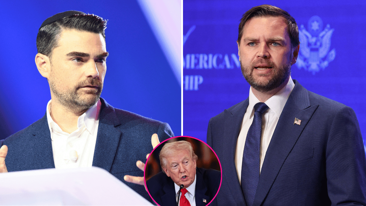 Ben Shapiro ; Donald Trump; J.D Vance