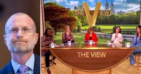 Photo of Brendan Carr and 'The View.'