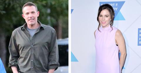 Composite photo of Ben Affleck and Kick Kennedy.