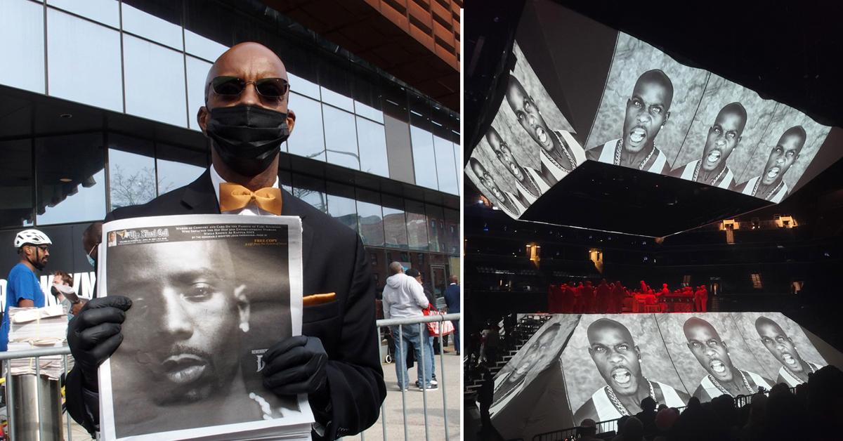 memorial service for dmx at barclays center in brooklyn