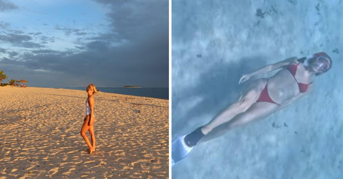 image of Julianne Hough shared a series of stunning photos that captured the beauty of Fiji.