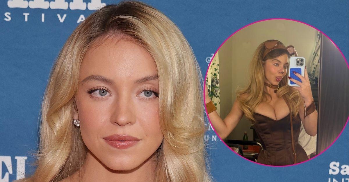 sydney sweeney corset dog costume euphoria