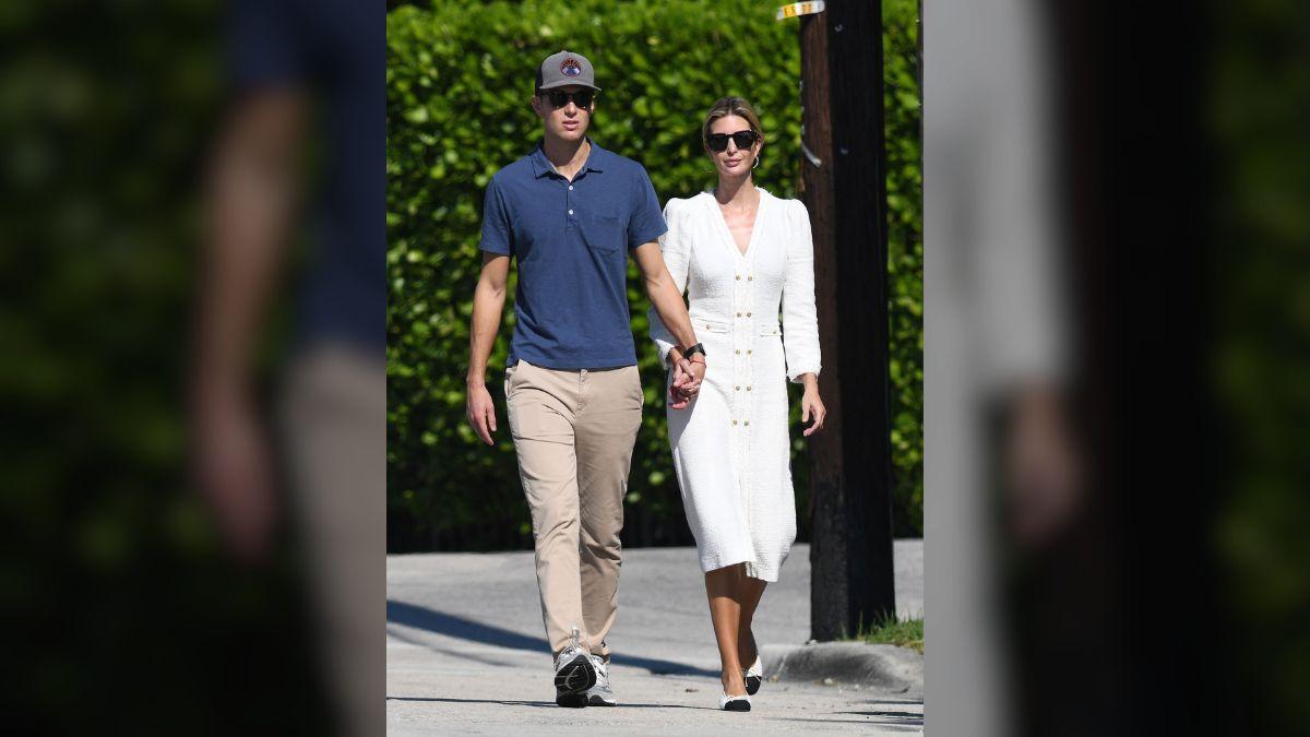 Photo of Ivanka Trump discovered the piece of land while swimming with her husband, Jared Kushner.