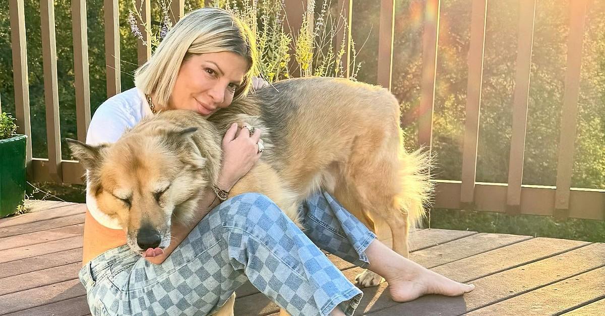 image of Tori Spelling said she wouldn't 'push' her kids be in the entertainment world.