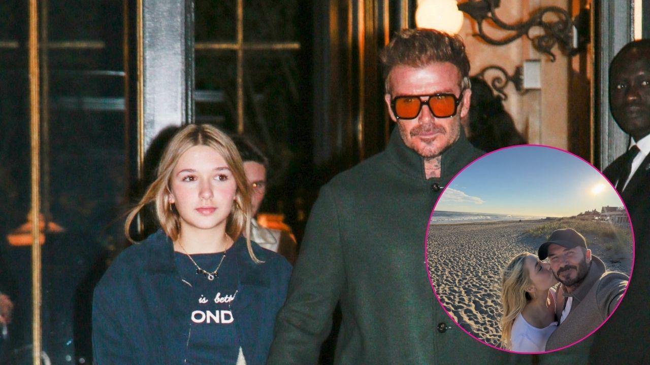 Image of David Beckham shared sweet road trip photo with daughter Harper.