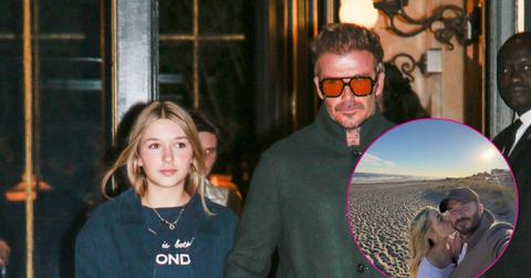 Image of David Beckham shared sweet road trip photo with daughter Harper.