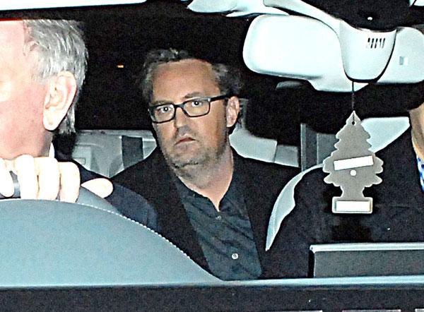 Matthew Perry Weight Gain Disheveled London