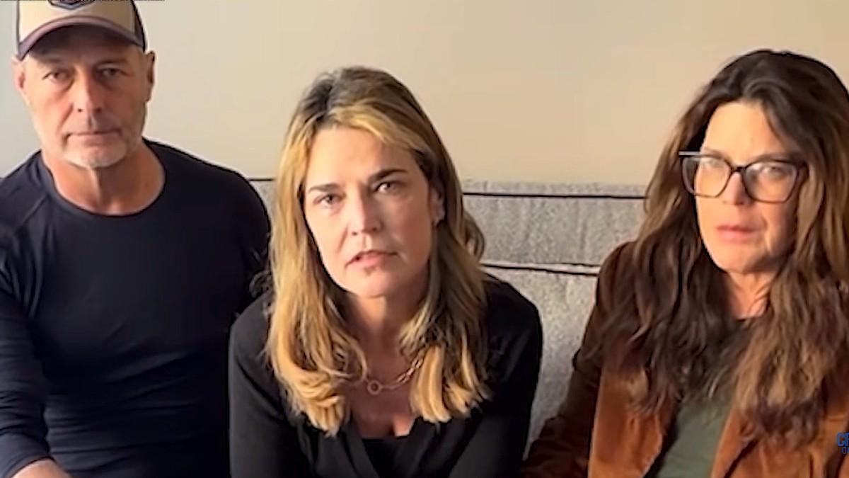 image of Nancy Grace spoke about the ransom note. 