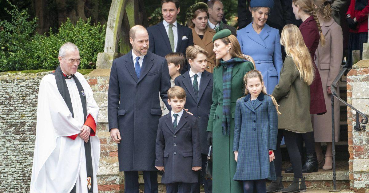 prince william seen comforting kate middleton moment concern royal christmas walk