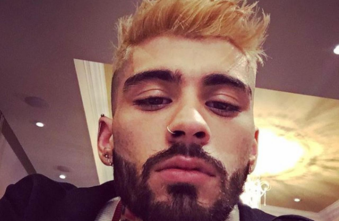 Zayn Malik Dyes Hair Bleach Blonde After Gigi Hadid Breakup