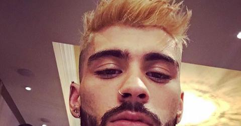 Zayn malik dyes hair blonde after breakup from gigi hadid