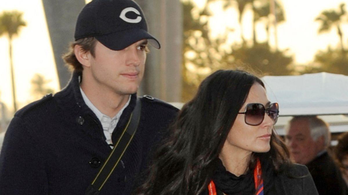 image of Ashton Kutcher praised ex-wife Demi Moore's 'The Substance' performance.