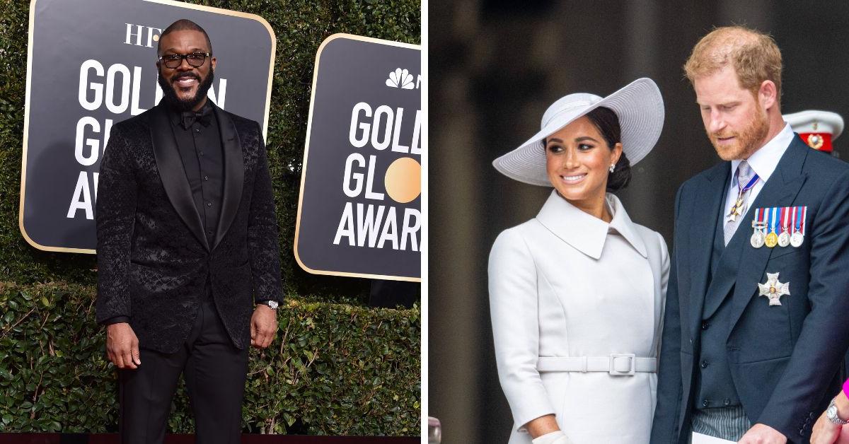 Meghan Markle treated Tyler Perry like 'a therapist' after fleeing royal  family