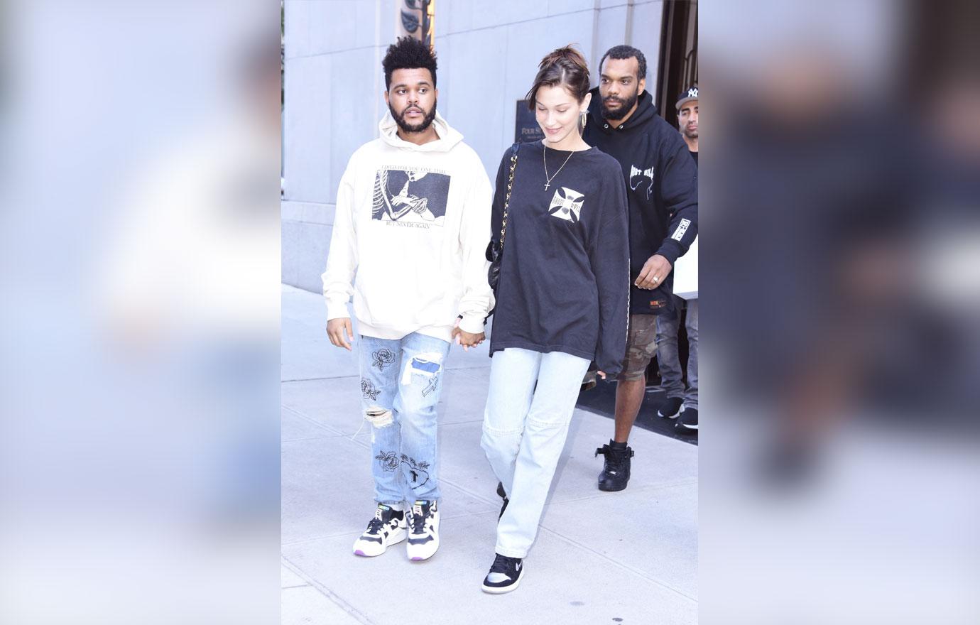 //bella hadid weeknd split