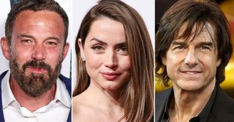 photo of Ben Affleck; Ana de Armas; Tom Cruise.