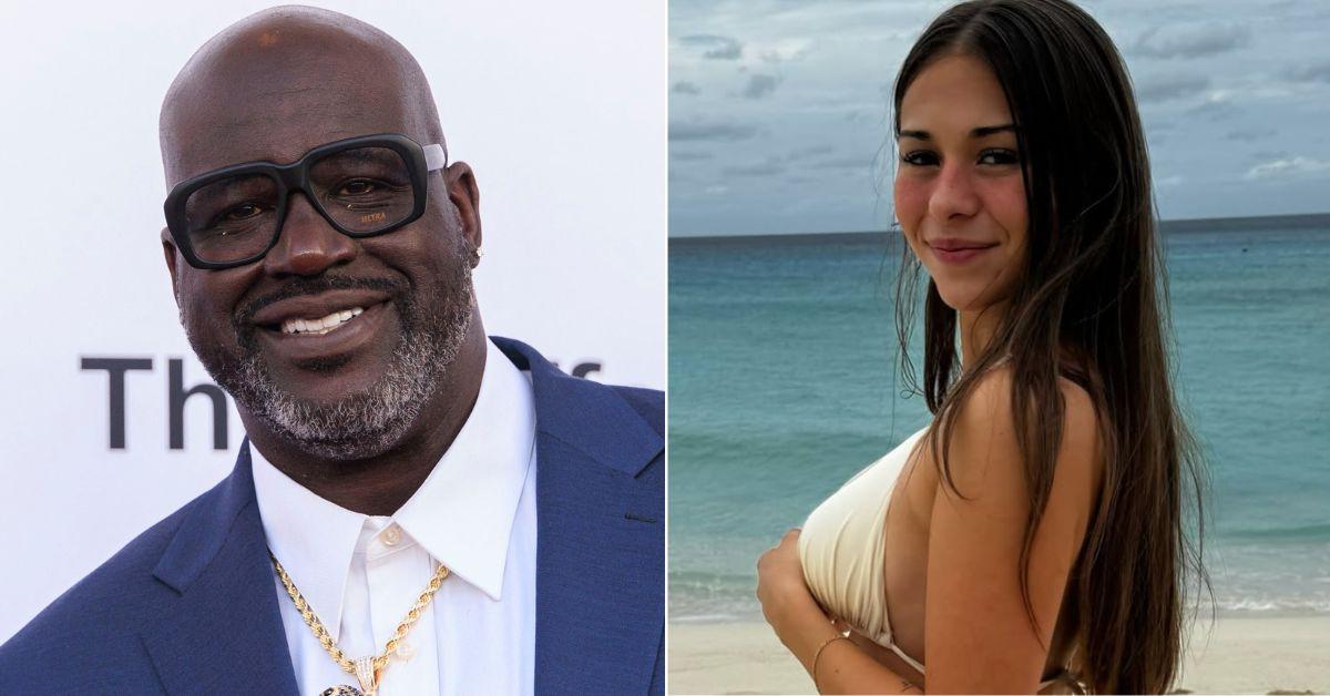 Photo of Shaquille O’Neal and Sophie Rain