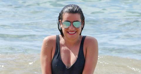 Lea michele fat