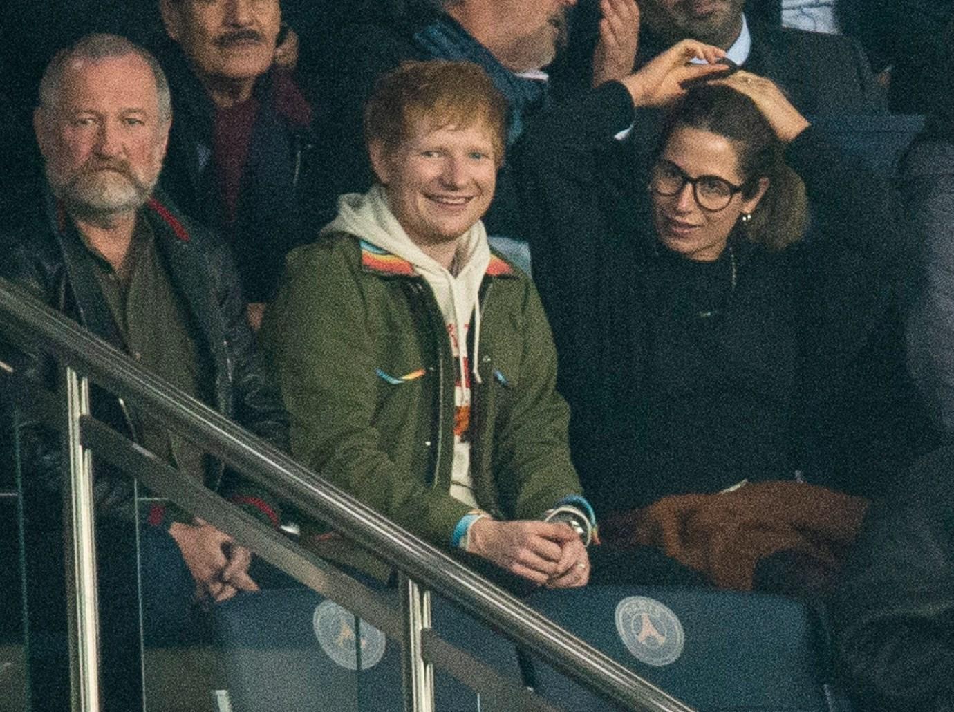 ed sheeran kisses wife cherry seaborn photo marital trouble new songs