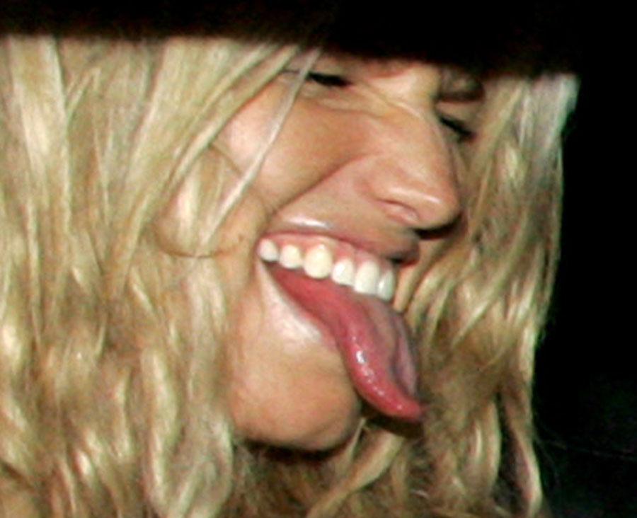 Jessica simpson partying hard rehab fame